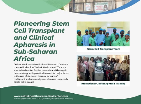 Celltek Healthcare: Pioneering Hope for Sickle Cell, Cancer, and Blood Disorders